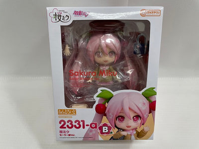 【中古】【未開封】グッスマくじ 桜ミク“2024” B賞：ねんどろいど 桜ミク セーラー服Ver.＜フィギュア＞（代引き不可）6546