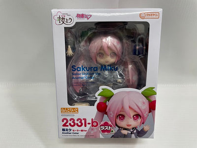 【中古】【未開封】グッスマくじ 桜ミク“2024” ラスト賞：ねんどろいど 桜ミク セーラー服Ver. Another Color＜フ...