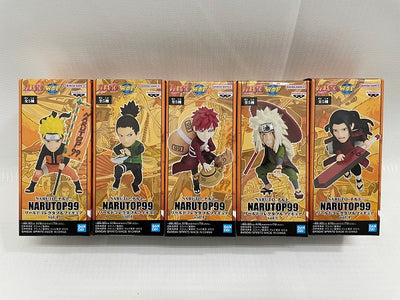 【中古】【開封品】WCF　NARUTO-ナルト-　NARUTOP99　ワールドコレクタブルフィギュア　vol.1　5種セット＜フィギュ...