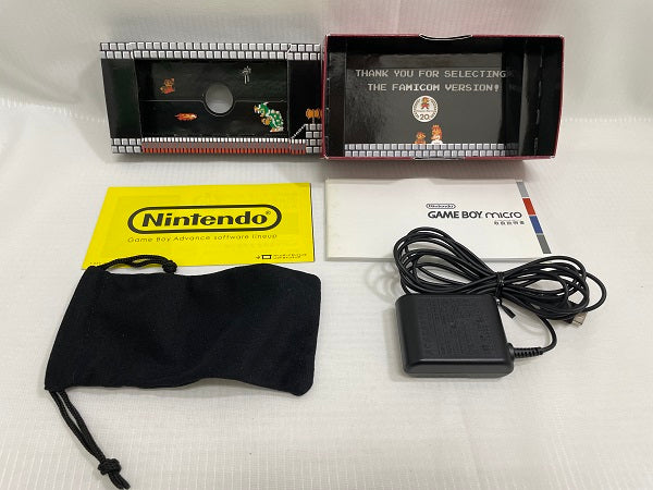 中古】【開封品】【箱傷み】ゲームボーイミクロ本体 ファミコンバージョン＜レトロゲーム＞（代引き不可）6546