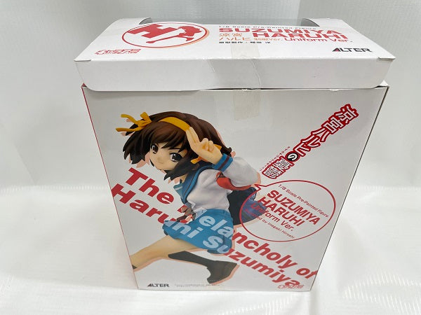 【中古】【開封品】涼宮ハルヒの憂鬱 涼宮ハルヒ 制服Ver. キャラアニ限定版 1/8 完成品フィギュア＜フィギュア＞（代引き不可）6546