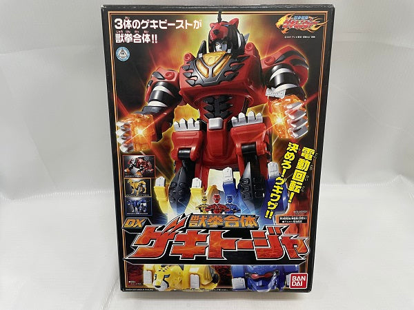 【中古】【開封品】【動作確認済】獣拳戦隊ゲキレンジャー 獣拳合体 DXゲキトージャ＜おもちゃ＞（代引き不可）6546