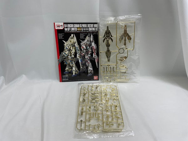 【中古】【未組立】HGUC 1/144 ユニコーンガンダム3号機 フェネクス(デストロイモード)バージョン ジーエフティー リミテッドゴールド＆シルバーコーティングセット＜プラモデル＞（代引き不可）6546