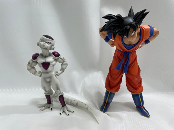 【中古】【箱、台座無し】ドラゴンボール　悟空＆フリーザ　にらみ合い　ガレージキット＜フィギュア＞（代引き不可）6546