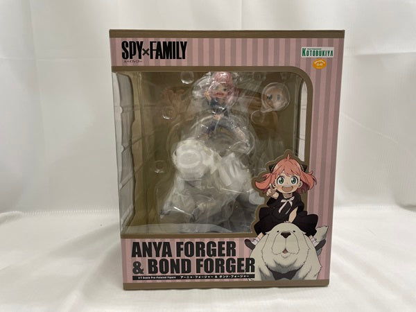 【中古】【開封品】SPY×FAMILY アーニャ・フォージャー ＆ ボンド・フォージャー 1/7 完成品フィギュア＜フィギュア＞（代引き不可）6546