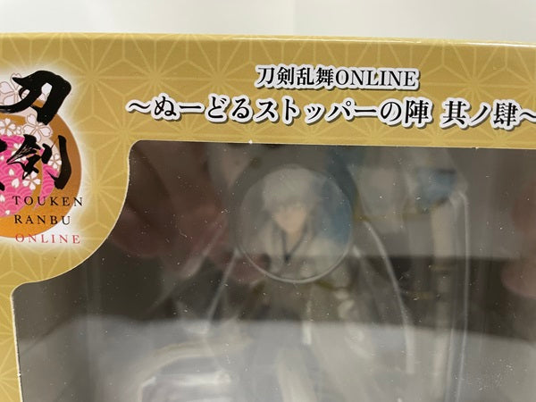 中古】【未開封】みんなのくじ 刀剣乱舞ONLINE 〜ぬーどるストッパーの陣 其ノ肆〜 ラストゲット賞 鶴丸国永 ぬーどるストッパーフィギ