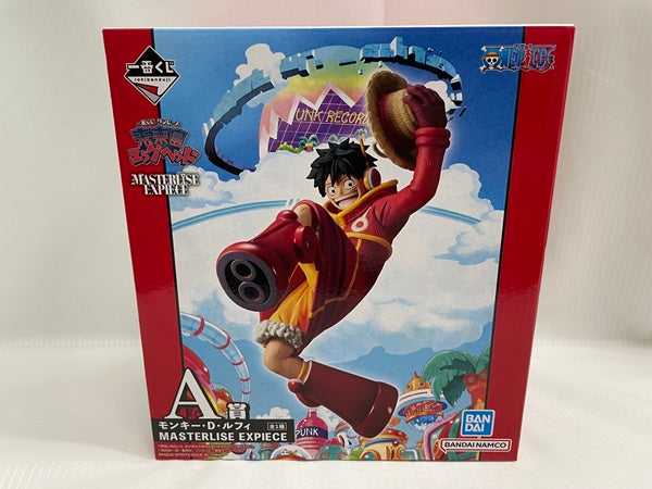 【中古】【未開封】一番くじ ワンピース 未来島エッグヘッド　A賞 モンキー・D・ルフィ MASTERLISE EXPIECE＜フィギュア＞（代引き不可）6546