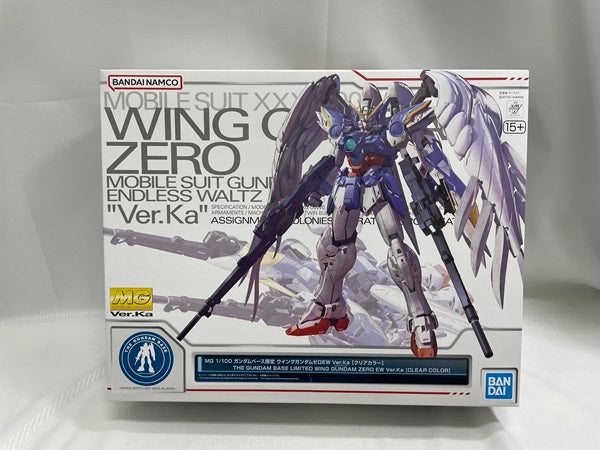 【中古】【未組立】MG 1/100 ウイングガンダムゼロEW Ver.Ka [クリアカラー]＜プラモデル＞（代引き不可）6546