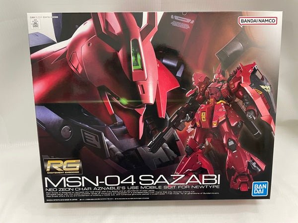 【中古】【未組立】1/144 RG MSN-04 サザビー 「機動戦士ガンダム 逆襲のシャア」 [5061605]＜プラモデル＞（代引き不可）6546