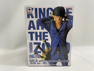 【中古】【開封品】ワンピース KING OF ARTIST THE RORONOA.ZORO-BLUE ver.-＜フィギュア＞（代引...