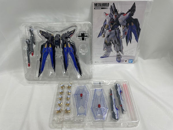 【中古】【開封品】METAL BUILD ストライクフリーダムガンダム SOUL BLUE Ver.＜フィギュア＞（代引き不可）6546