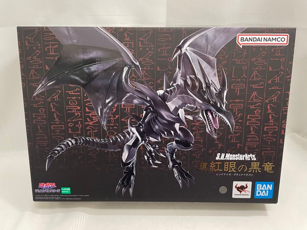 【中古】【未開封】S.H.MonsterArts 真紅眼の黒竜 『遊☆戯☆王デュエルモンスターズ』＜フィギュア＞（代引き不可）6546