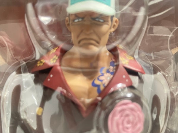 中古】【未開封】エクセレントモデル Portrait.Of.Pirates ワンピース NEO-DX 海軍本部大将 赤犬【サカズキ】 完成