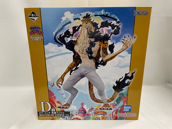 【中古】【未開封】一番くじ ワンピース 未来島エッグヘッド D賞 ロブ・ルッチ 覚醒フォルム MASTERLISE EXPIECE＜フィギュア＞（代引き不可）6546