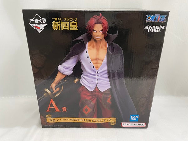 【中古】【未開封】一番くじ ワンピース 新四皇　A賞 四皇 シャンクス MASTERLISE EXPIECE＜フィギュア＞（代引き不可）6546