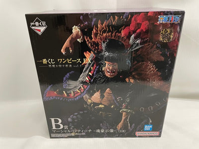 【中古】【未開封】一番くじ ワンピース EX 悪魔を宿す者達 vol.2　B賞 マーシャル・D・ティーチ -魂豪示像-＜フィギュア＞（...