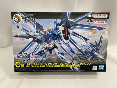 【中古】【未組立】一番くじ 機動戦士ガンダム ガンプラ 2024　C賞 HG 1/144 ライジングフリーダムガンダム ソリッドクリア...