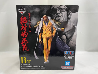 【中古】【開封品】一番くじ ワンピース 絶対的正義 B賞 ボルサリーノ MASTERLISE EXPIECE＜フィギュア＞（代引き不可...