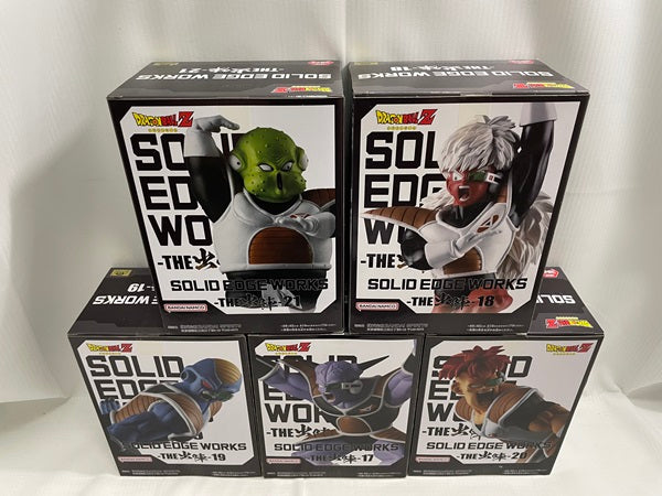 【中古】【未開封】 「ドラゴンボールZ」 SOLID EDGE WORKS-THE出陣-ギニュー+リクーム+バータ+ジース+グルド＜フィギュア＞（代引き不可）6546