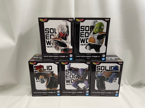 【中古】【未開封】 「ドラゴンボールZ」 SOLID EDGE WORKS-THE出陣-ギニュー+リクーム+バータ+ジース+グルド＜フィギュア＞（代引き不可）6546