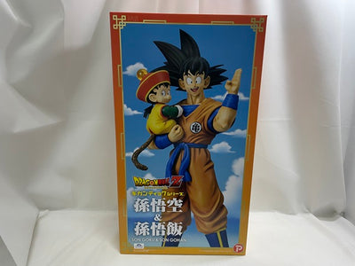 【中古】【未開封】ギガンティックシリーズ 孫悟空＆孫悟飯＜フィギュア＞（代引き不可）6546