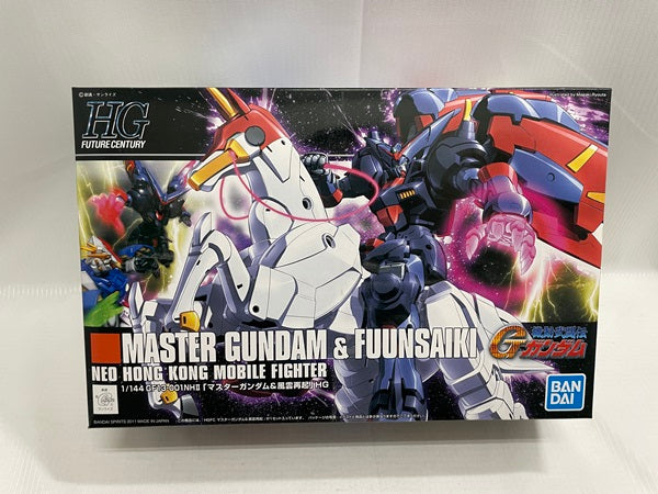 【中古】【未組立】HGFC 1/144 マスターガンダム＆風雲再起 プラモデル 『機動武闘伝Gガンダム』＜プラモデル＞（代引き不可）6546