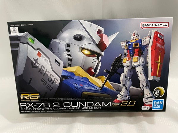 【中古】【未組立】1/144 RG RX-78-2 ガンダム Ver2.0 「機動戦士ガンダム」 [2700762]＜プラモデル＞（代引き不可）6546