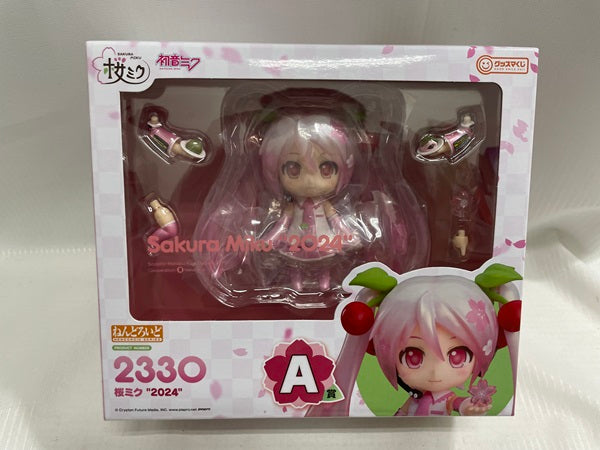 【中古】【未開封】グッスマくじ 桜ミク“2024” A賞：ねんどろいど 桜ミク “2024” ＜フィギュア＞（代引き不可）6546