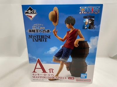 【中古】【未開封】一番くじ ワンピース 〜海賊王への道〜　A賞 モンキー・D・ルフィ MASTERLISE EXPIECE＜フィギュア...