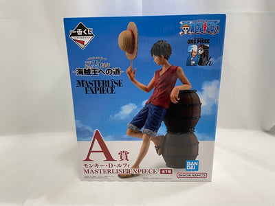 【中古】【未開封】一番くじ ワンピース 〜海賊王への道〜　A賞 モンキー・D・ルフィ MASTERLISE EXPIECE＜フィギュア...