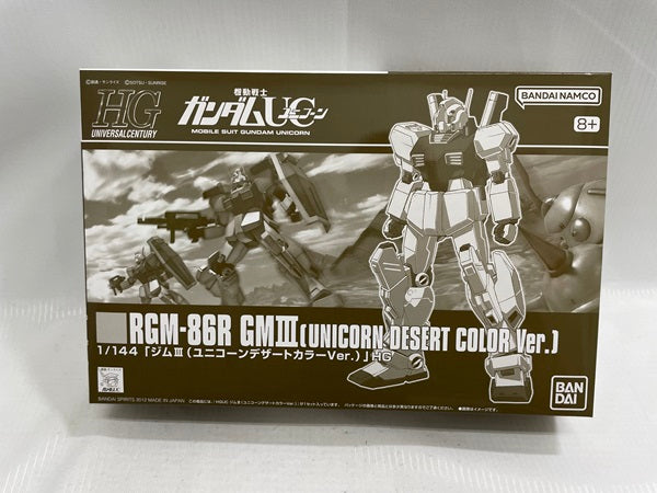 【中古】【未組立】HG 1/144 ジムIII (ユニコーンデザートカラーVer.)＜プラモデル＞（代引き不可）6546