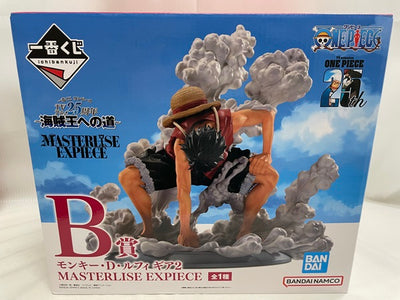 【中古】【未開封】一番くじ ワンピース 〜海賊王への道〜　B賞 モンキー・D・ルフィ ギア2 MASTERLISE EXPIECE＜フ...