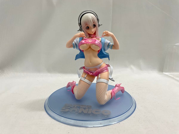 【中古】【開封品】すーぱーそに子 ボンデージver.-キャンディピンク- 1/7 PVC製 塗装済み完成品＜フィギュア＞（代引き不可）6546