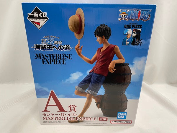 【中古】【未開封】一番くじ ワンピース 〜海賊王への道〜　A賞 モンキー・D・ルフィ MASTERLISE EXPIECE＜フィギュア＞（代引き不可）6546