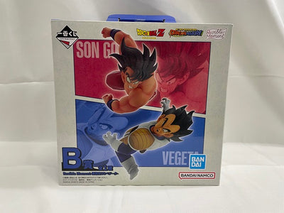 【中古】【開封品】一番くじ ドラゴンボール B賞 Revible Moment 孫悟空VSベジータ＜フィギュア＞（代引き不可）6546