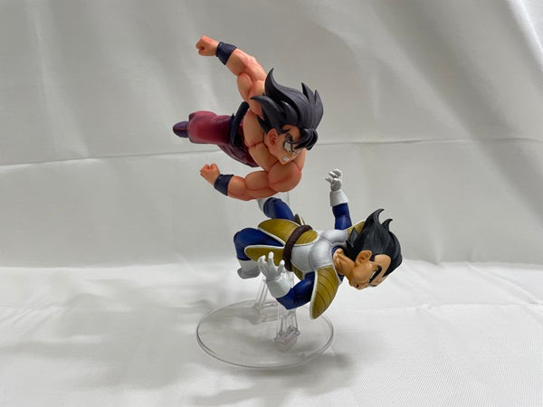 【中古】【開封品】一番くじ ドラゴンボール B賞 Revible Moment 孫悟空VSベジータ＜フィギュア＞（代引き不可）6546