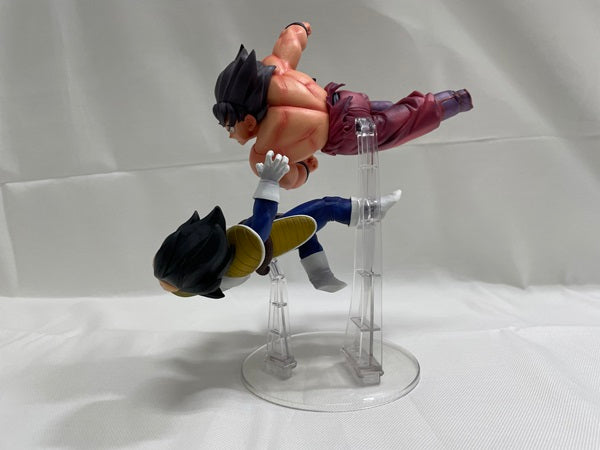 【中古】【開封品】一番くじ ドラゴンボール B賞 Revible Moment 孫悟空VSベジータ＜フィギュア＞（代引き不可）6546