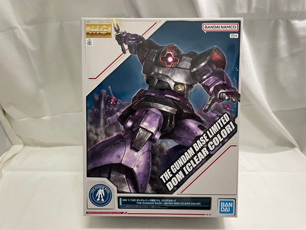 【中古】【未組立】1/100 MG MS-09 ドム(クリアカラー) 「機動戦士ガンダム」＜プラモデル＞（代引き不可）6546