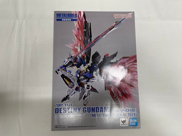 【中古】【開封品】METAL BUILD デスティニーガンダム（フルパッケージ） [METAL BUILD FESTIVAL 2024]＜フィギュア＞（代引き不可）6546