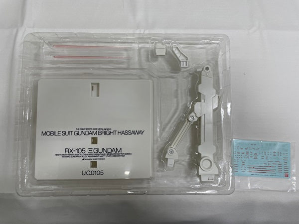 【中古】【開封品】ROBOT魂 ＜SIDE MS＞ RX-105 Ξガンダム(クスィーガンダム)＜フィギュア＞（代引き不可）6546