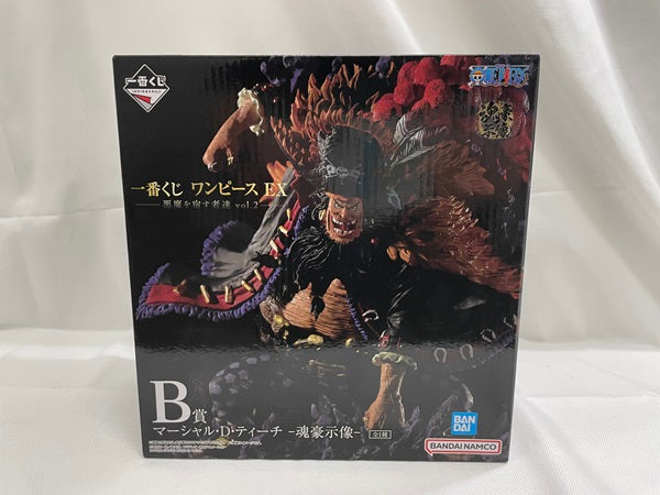 【中古】【未開封】一番くじ ワンピース 悪魔を宿す者達 B賞 マーシャル・D・ティーチ＜フィギュア＞（代引き不可）6546