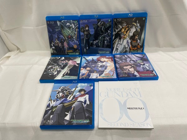 【中古】【開封品】「Blu-ray 機動戦士ガンダム00(ダブルオー) ファーストシーズン　1巻〜7巻セット＜Blu-ray＞（代引き不可）6546