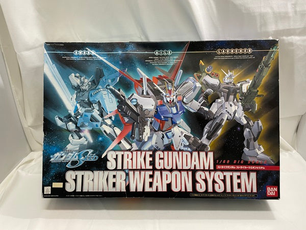 【中古】【未組立】1/60 ストライクガンダム ストライカーウエポンシステム 機動戦士ガンダムSEED＜プラモデル＞（代引き不可）6546