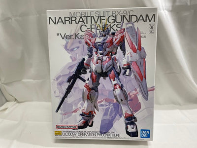 【中古】【未組立】1/100 MG RX-9/C ナラティブガンダム C装備 機動戦士ガンダムNT＜プラモデル＞（代引き不可）6546