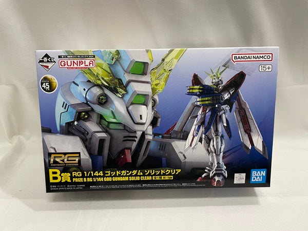 【中古】【未組立】ゴッドガンダム ソリッドクリア 「一番くじ 機動戦士ガンダム ガンプラ 2024」 B賞＜プラモデル＞（代引き不可）6546