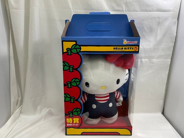 【中古】【開封品】ハローキティ BIG! ぬいぐるみ 「Happyくじ ハローキティ 50th〜ハッピーアニバーサリー★〜」 特賞＜お...