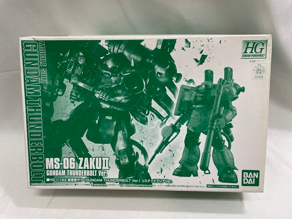 【中古】【未組立】量産型ザクリミテッドクリアVer. 「機動戦士ガンダム サンダーボルト」＜プラモデル＞（代引き不可）6546