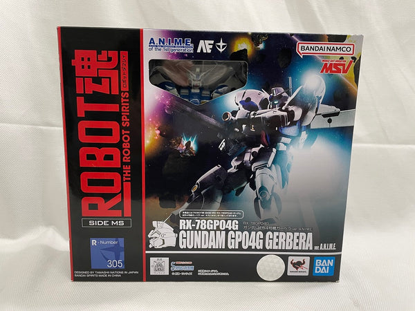 【中古】【未開封】ROBOT魂 ＜SIDE MS＞ RX-78GP04G ガンダム試作4号機ガーベラ ver. A.N.I.M.E＜フィギュア＞（代引き不可）6546