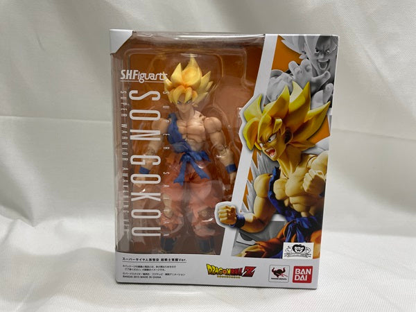 【中古】【開封品】S.H.Figuarts スーパーサイヤ人孫悟空 超戦士覚醒Ver.＜フィギュア＞（代引き不可）6546