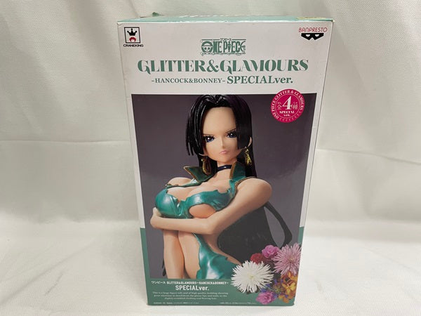 【中古】【開封品】ボア・ハンコック(グリーン) ワンピース GLITTER＆GLAMOURS＜フィギュア＞（代引き不可）6546